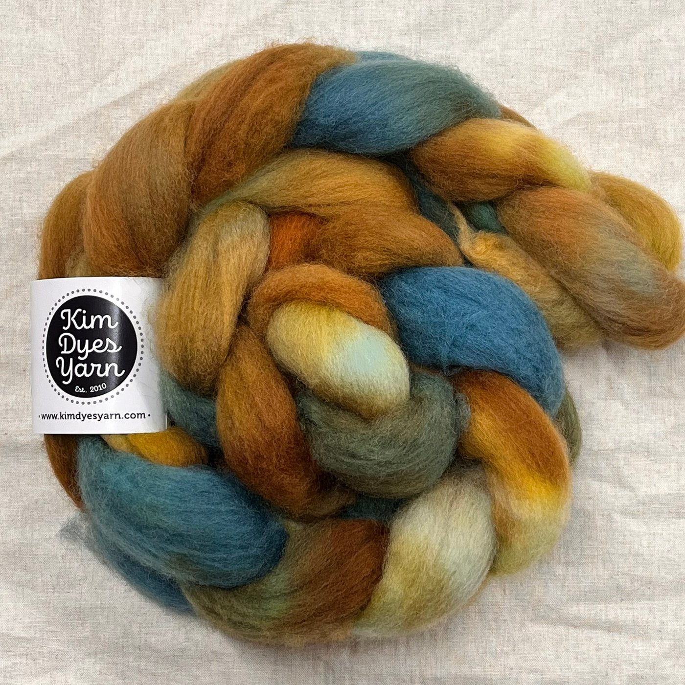 Kim Dyes Yarn Falkland Combed Top