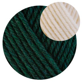 Leelanau Kit, Size 5-7 (Pine 33149 / Cream 3301)