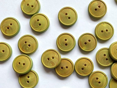 Wood Buttons with Rim (12mm)