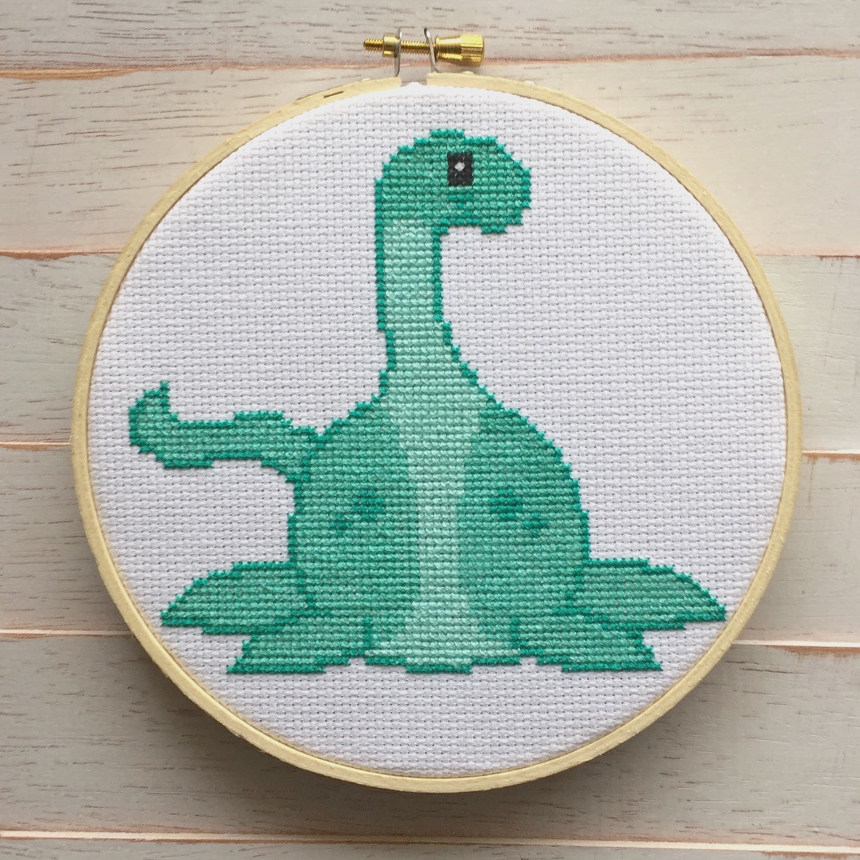 Loch Ness Monster Counted Cross Stitch Kit