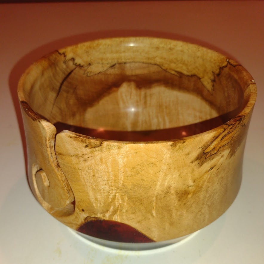 Andrew Scott Hand-Turned Wooden Yarn Bowl