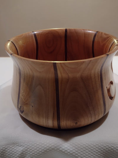 Andrew Scott Hand-Turned Wooden Yarn Bowl