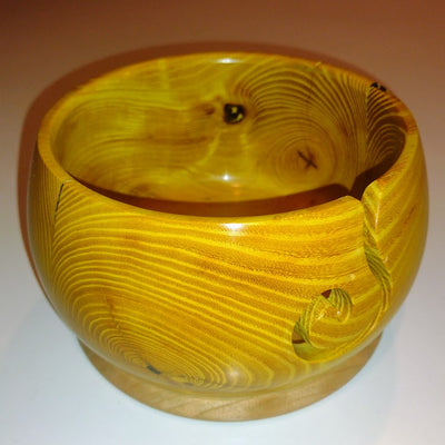 Andrew Scott Hand-Turned Wooden Yarn Bowl