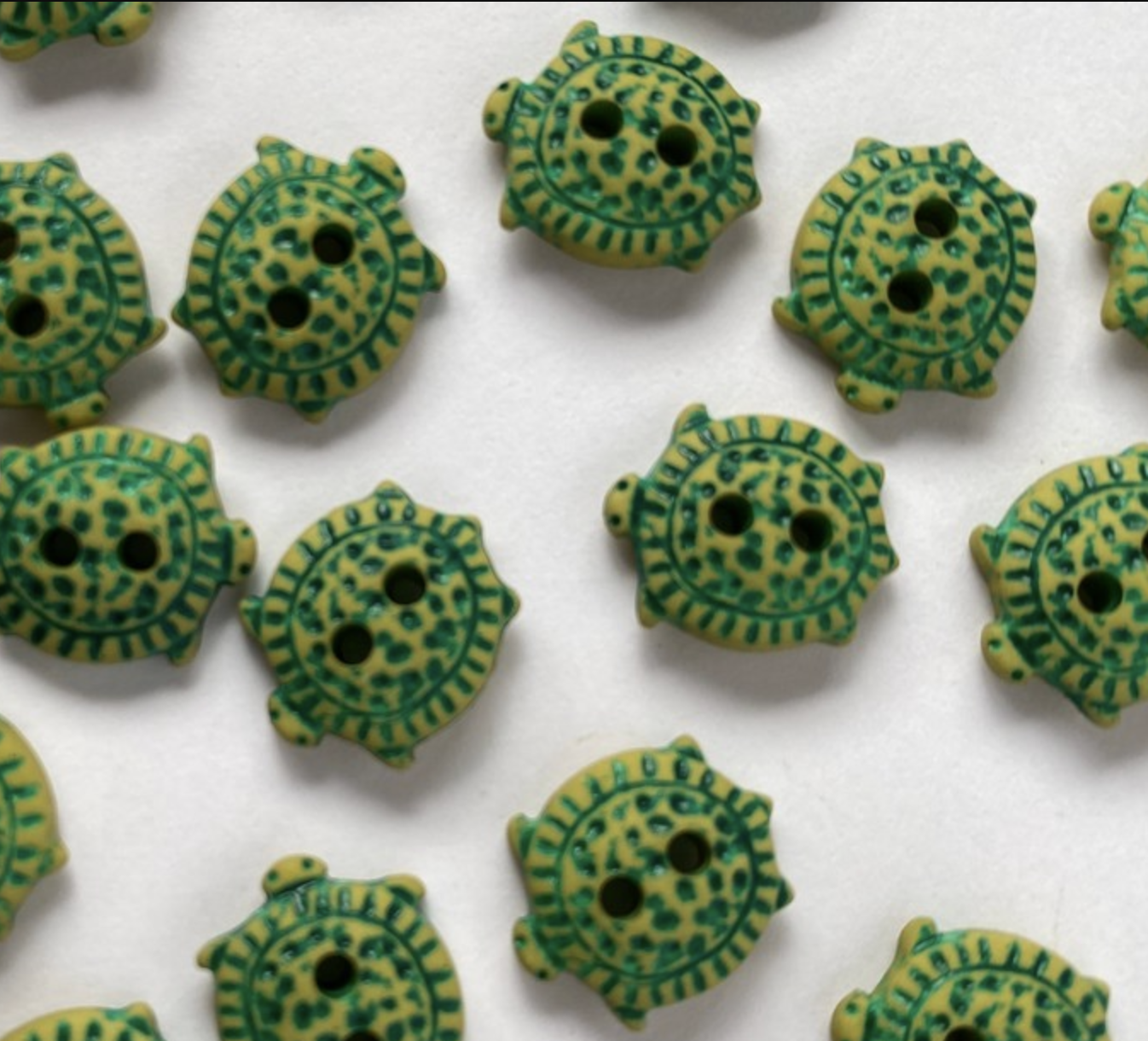 Turtle Buttons (12mm) – Spun