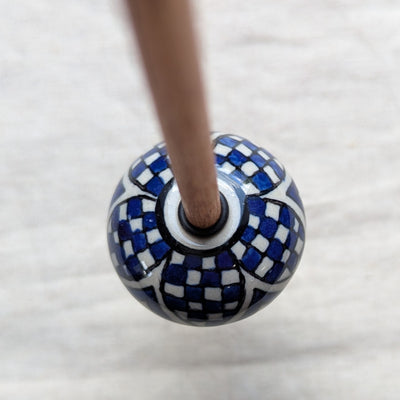 Support Spindle with Ceramic Whorl