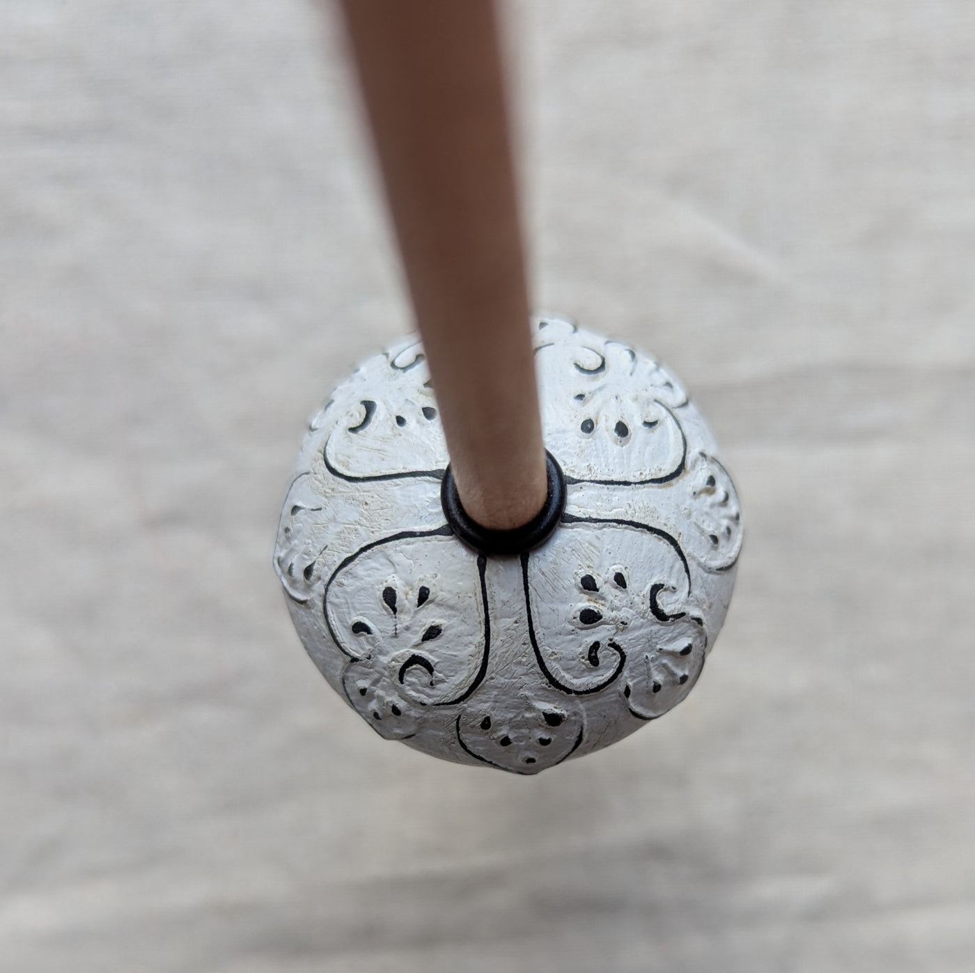 Support Spindle with Ceramic Whorl