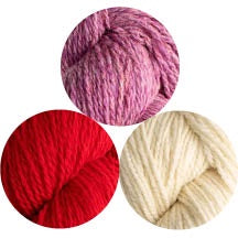 Sugarplum Stocking Kit (Aster, Red, White)