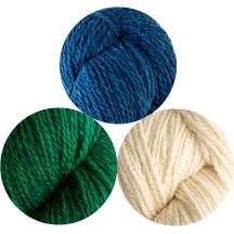 Midnight Clear Stocking Kit (Cobalt, Spruce, White)