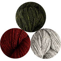 Merriment Stocking Kit (Cypress, Russet, Silver Mist)