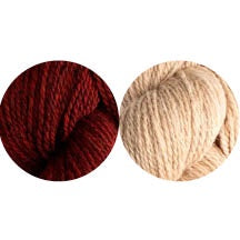 Winterberry Stocking Kit (Russet and Sand)