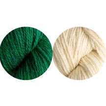 Winterberry Stocking Kit (Spruce and White)