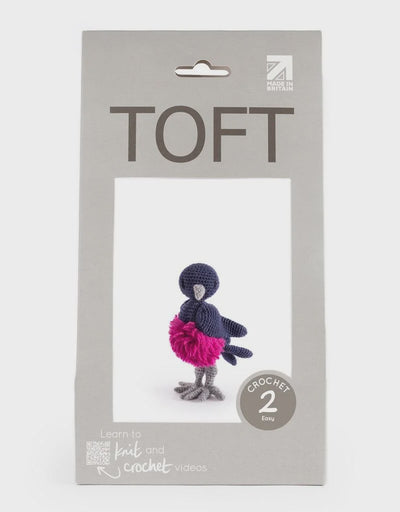 Travis the Pink Robin (Toft Crochet Kit)