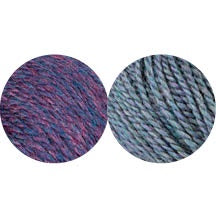 Umarmung Kit (Plum Heather 501 / Blue Heather 452)