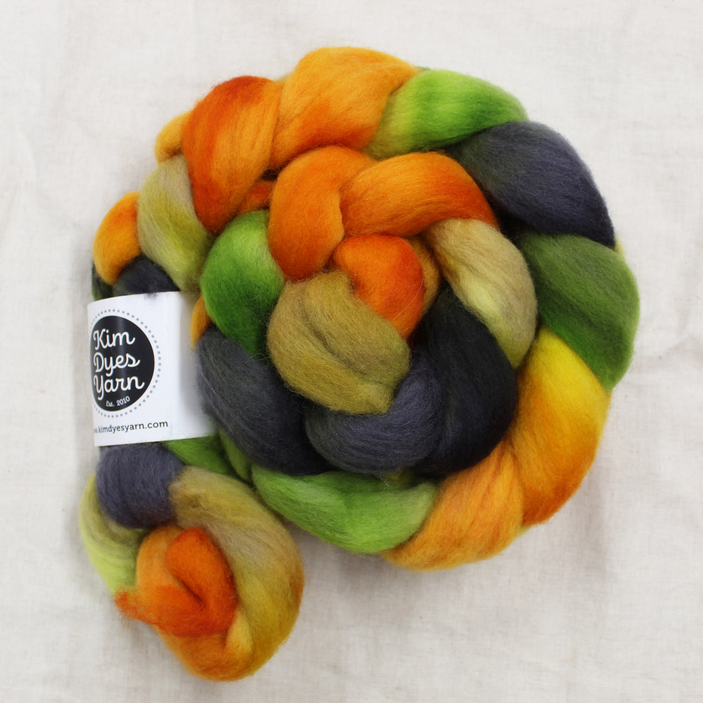 Kim Dyes Yarn Falkland Combed Top