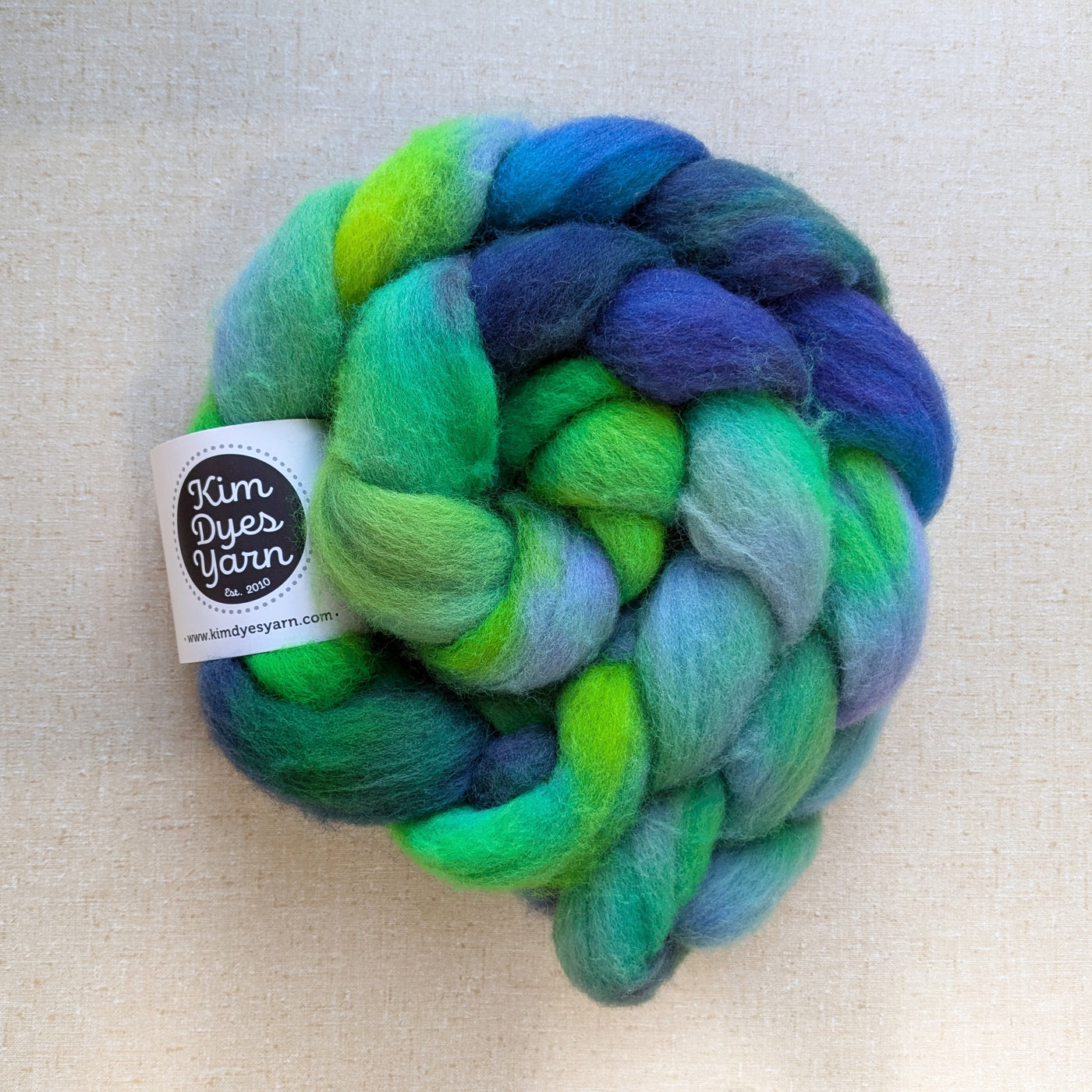 Kim Dyes Yarn Falkland Combed Top