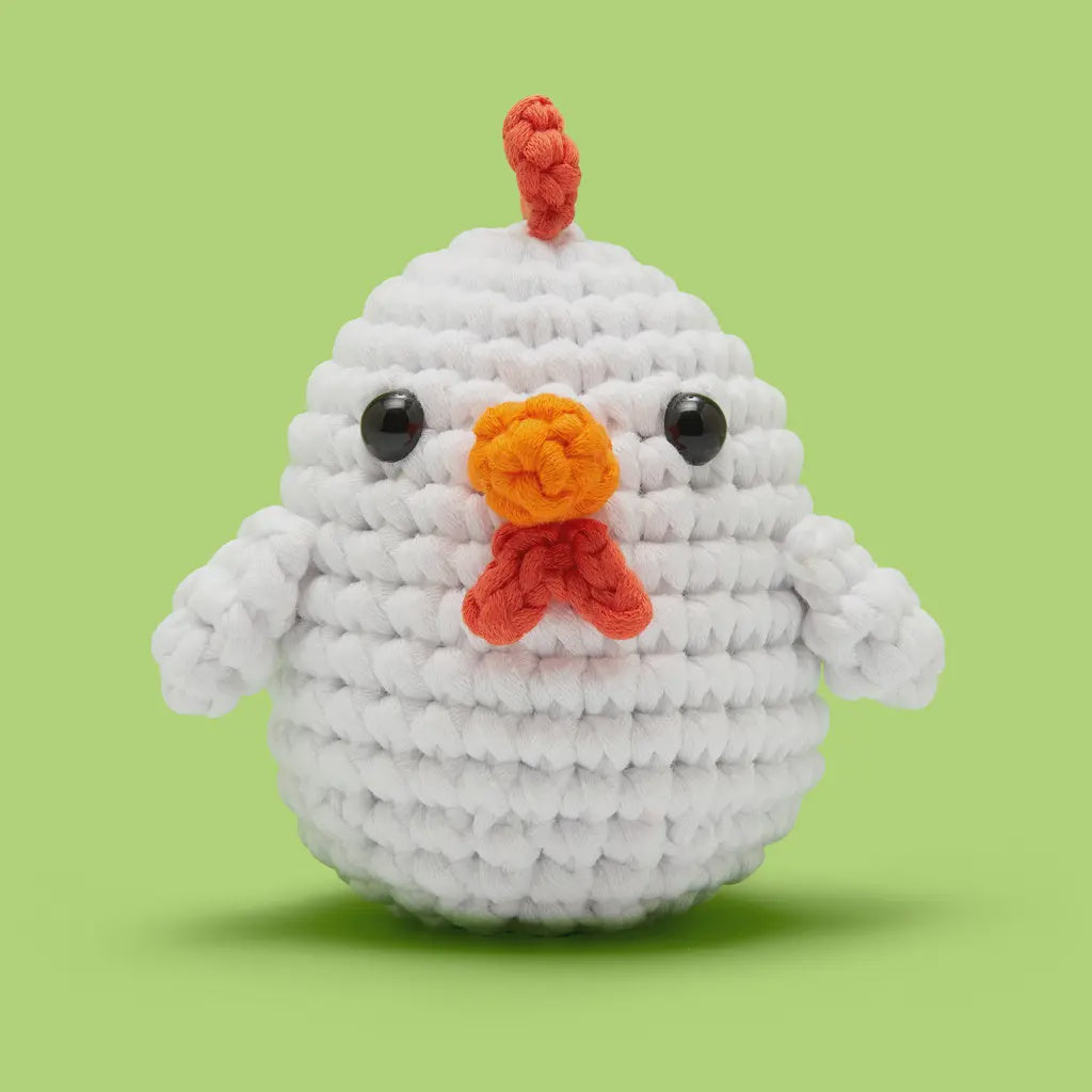 Bo the Chicken Beginner Crochet Kit (Woobles)