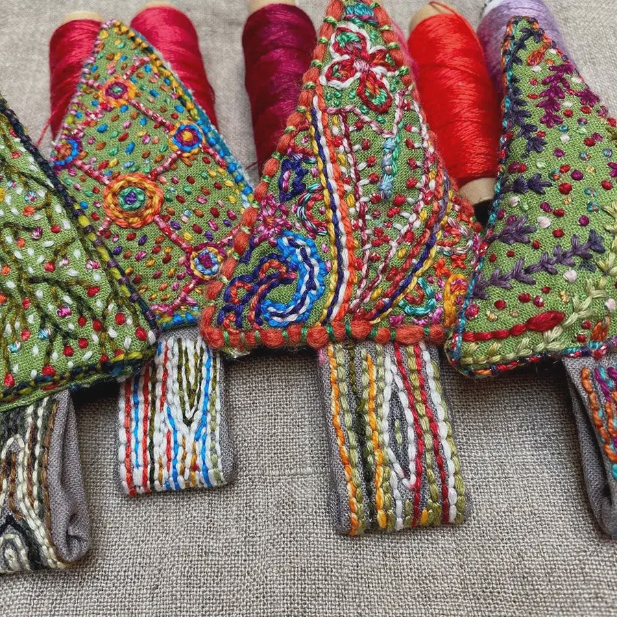 Christmas Tree Ornaments Embroidery Project
