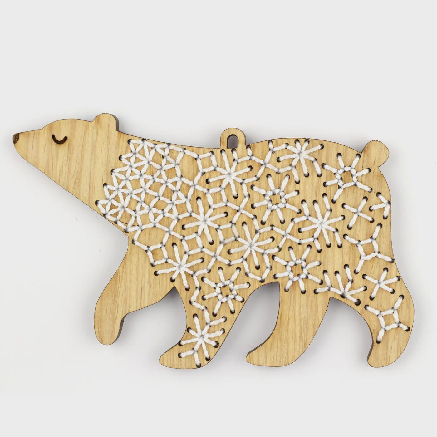 Bear: DIY Stitched Ornament Kit