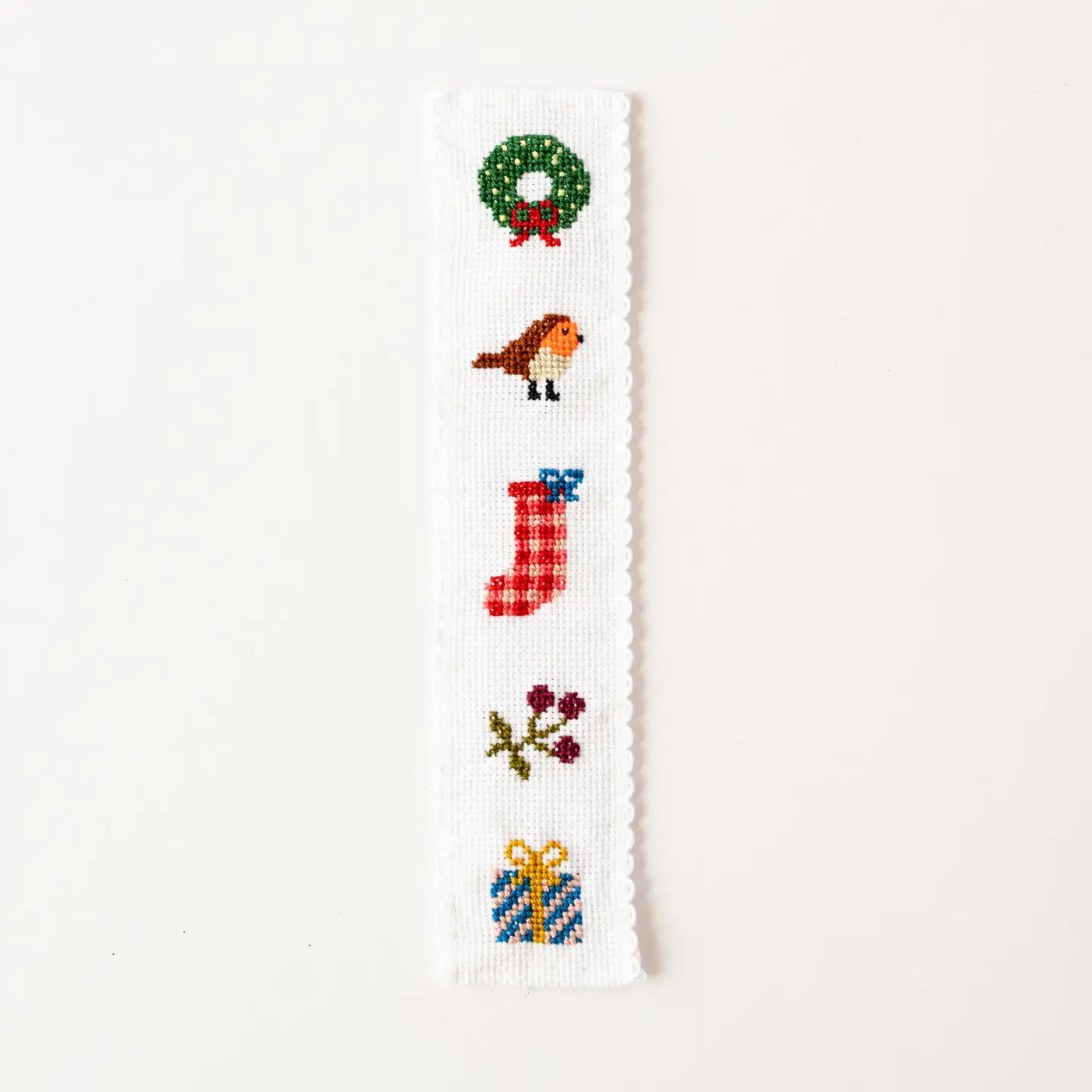 Christmas Counted Cross Stitch Bookmark Kit