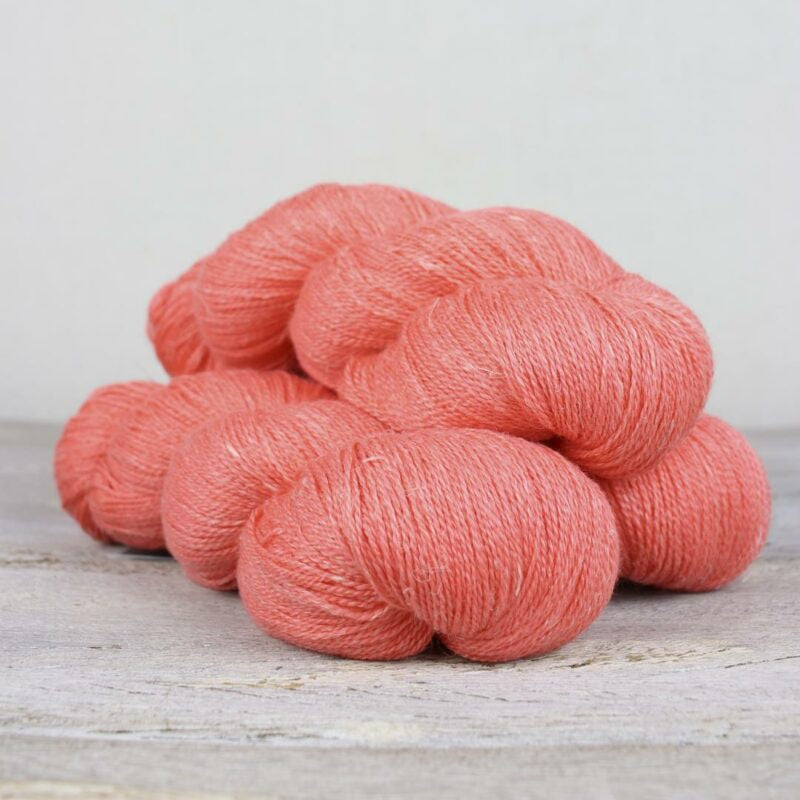 Meadowsweet Shawl Kit (Coral Bells)