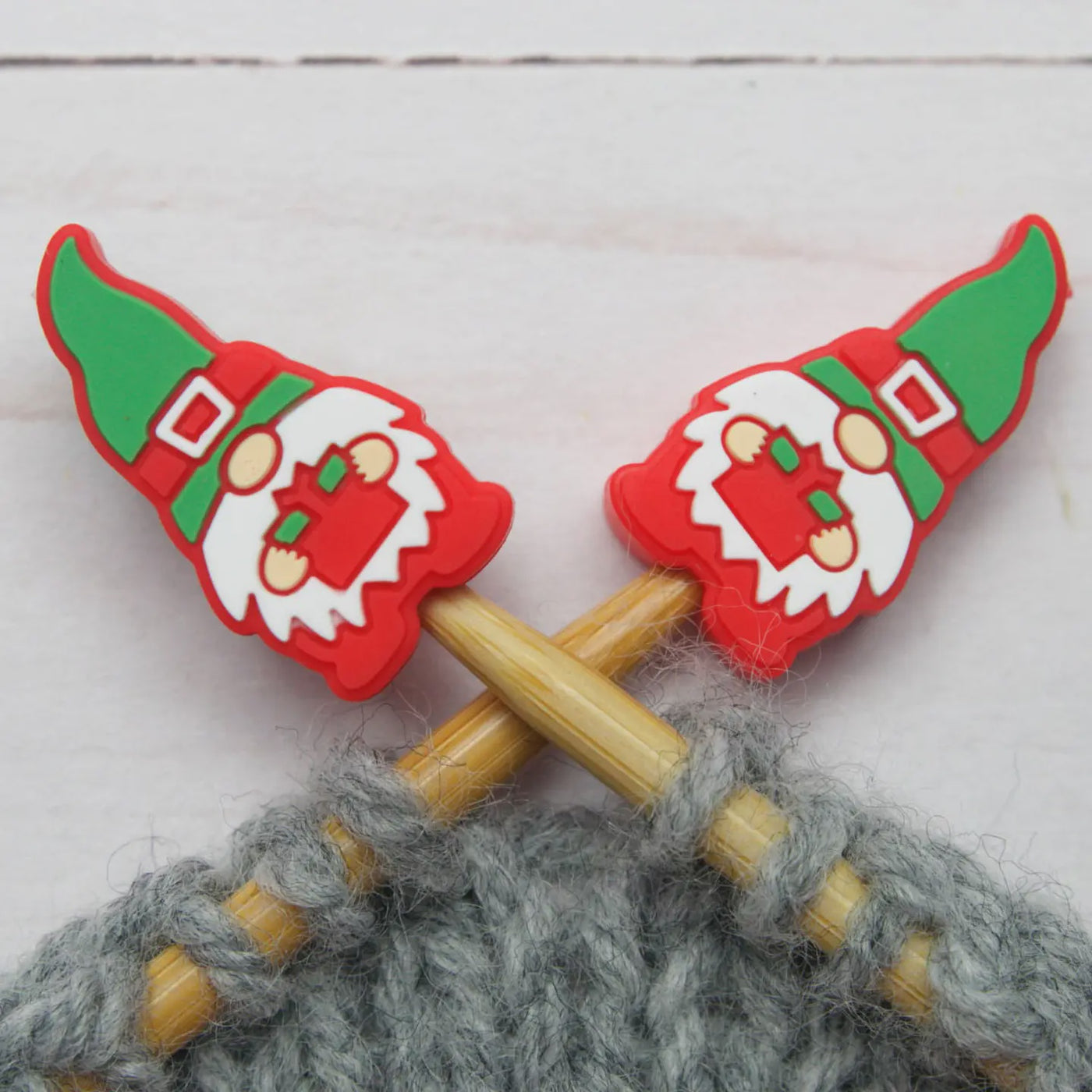 Gift-Giving Gnome Stitch Stoppers