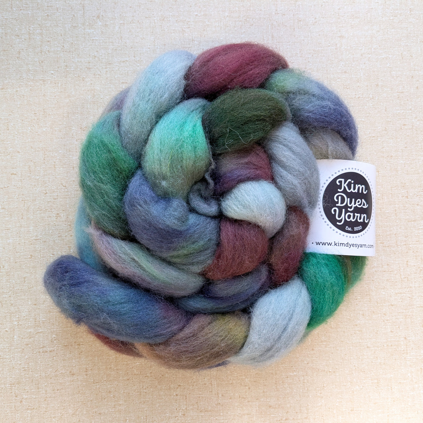 Kim Dyes Yarn Falkland Combed Top