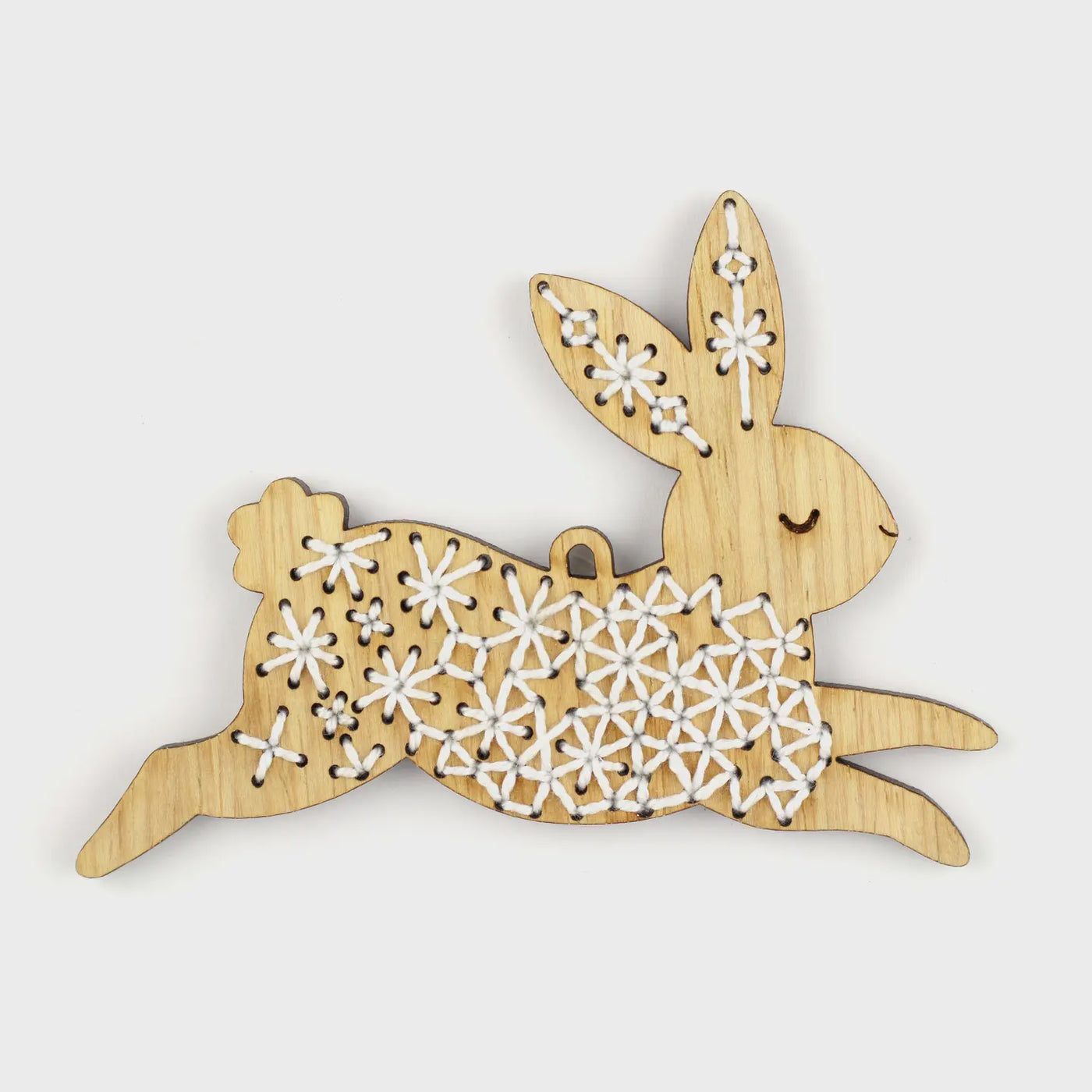 Rabbit: DIY Stitched Ornament Kit