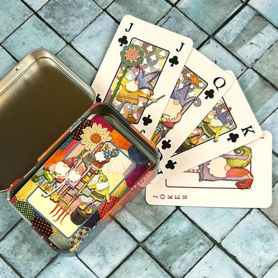 Emma Ball Playing Cards in a Tin