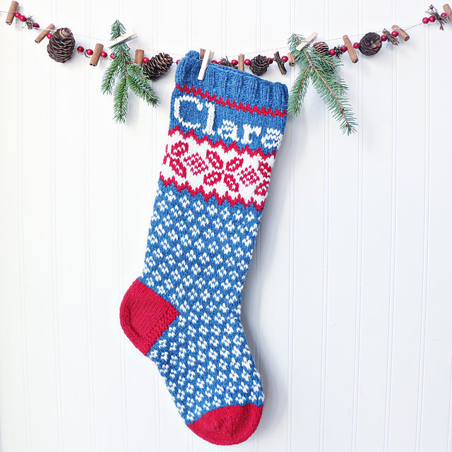 Merriment Stocking Kit, Harrisville Highland