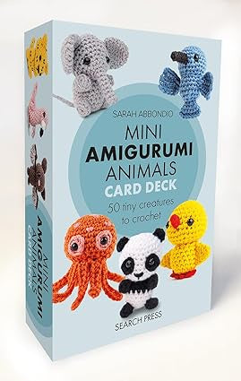 Mini Amigurumi Animals Card Deck (Sarah Abbondio)