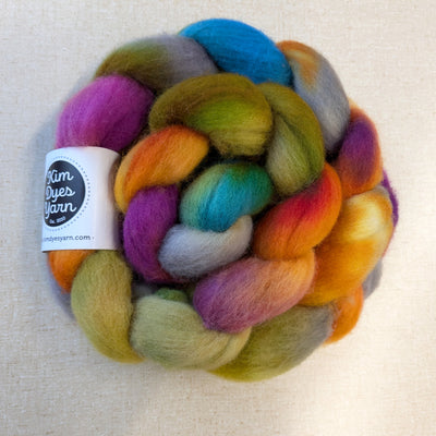 Kim Dyes Yarn Falkland Combed Top