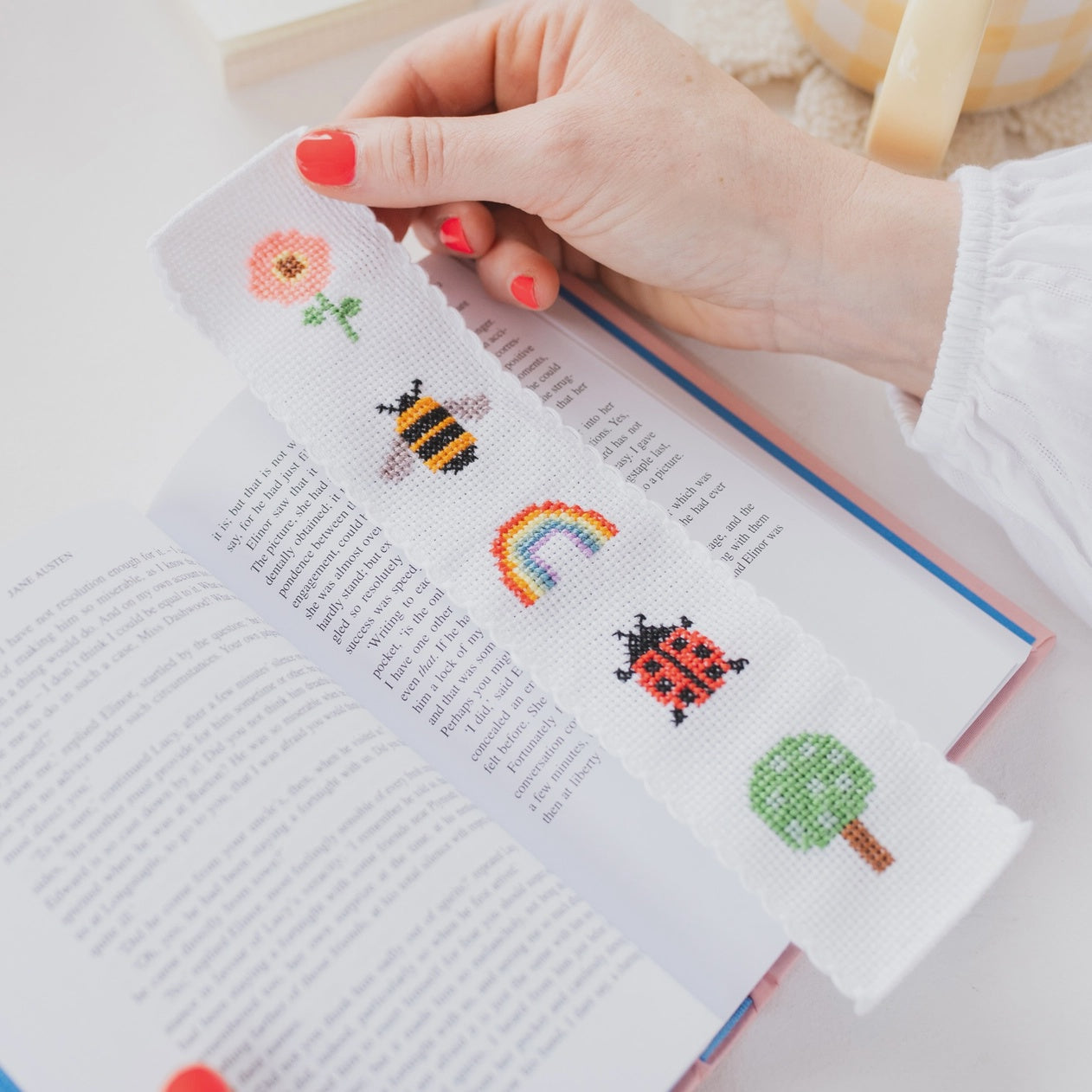 Nature Cross Stitch Bookmark Kit