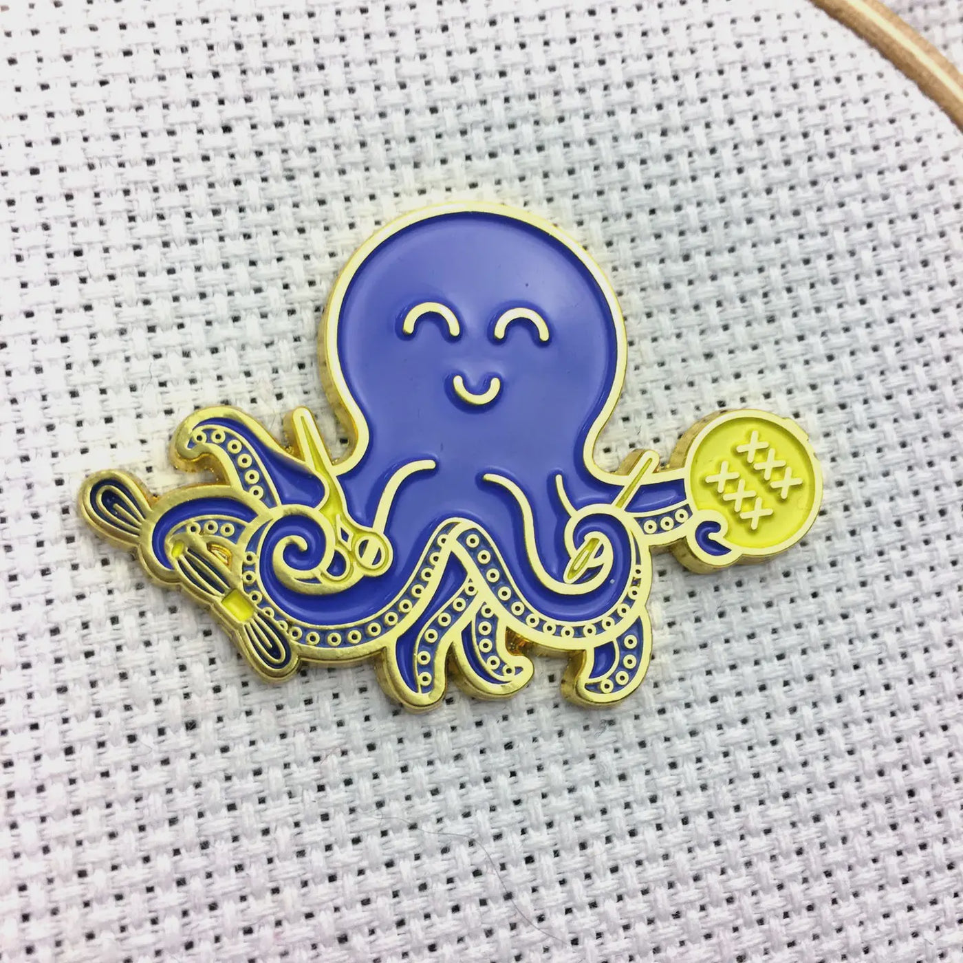 Stitching Octopus Needleminder