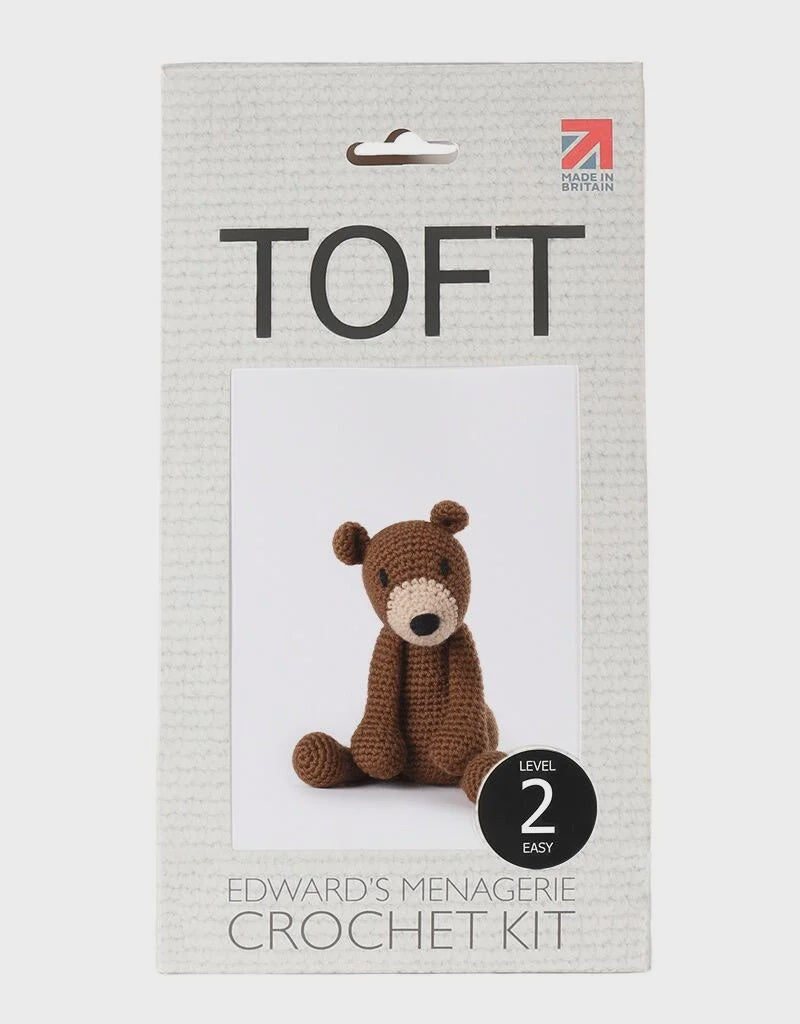 Penelope the Brown Bear (Toft Crochet Kit)