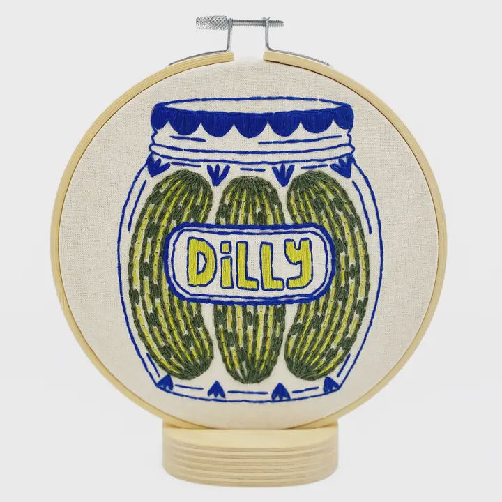 Pickles Embroidery Kit