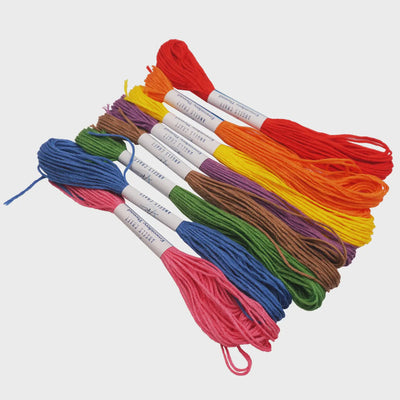 Embroidery Floss Pack, Assorted Colors