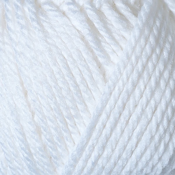 Baby Aosta Sweater Kit, Size 1-2 (Snow White 10001)