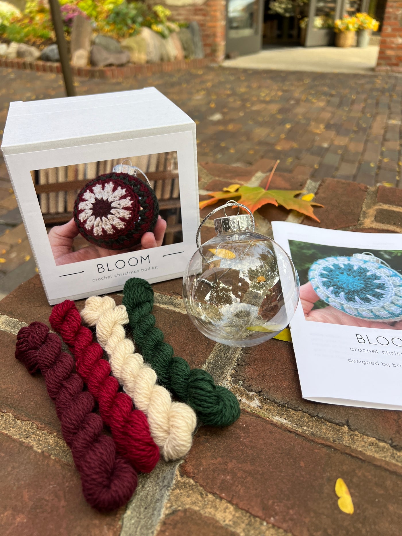 Crochet Christmas Ornament Kit