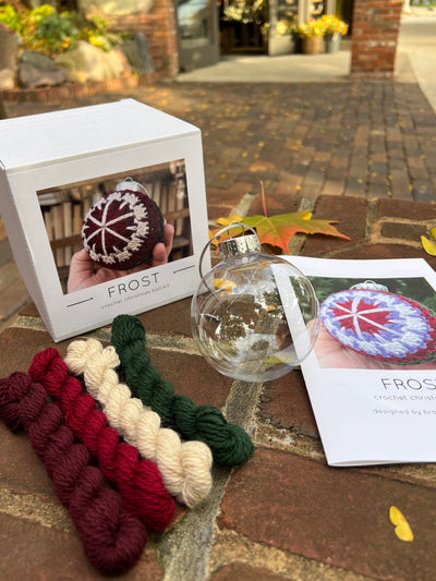 Crochet Christmas Ornament Kit