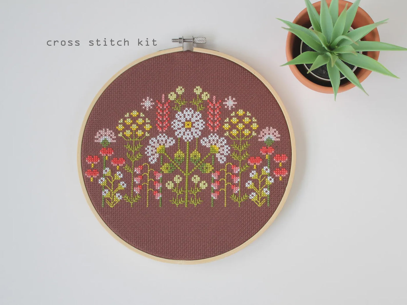 Wildflowers Kit (Counted Cross Stitch)