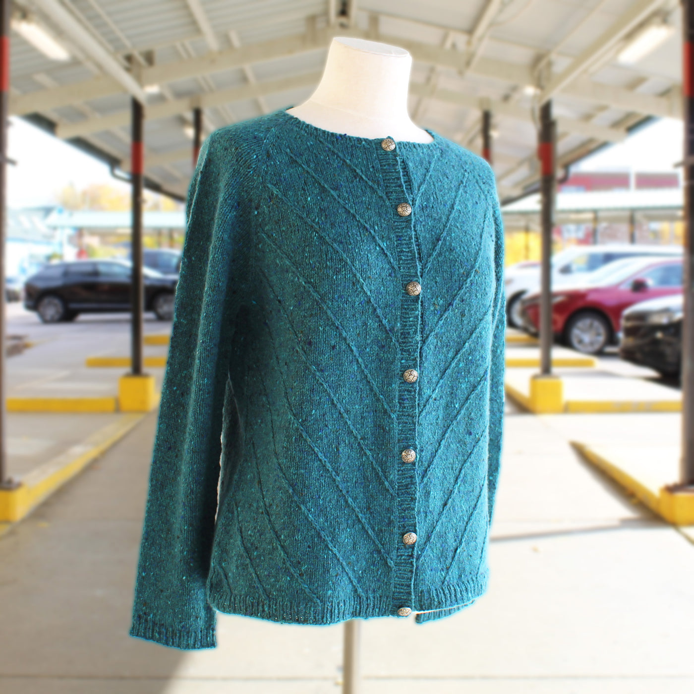 Winterfell Cardigan Kit (Fibre Co. Arranmore Light)