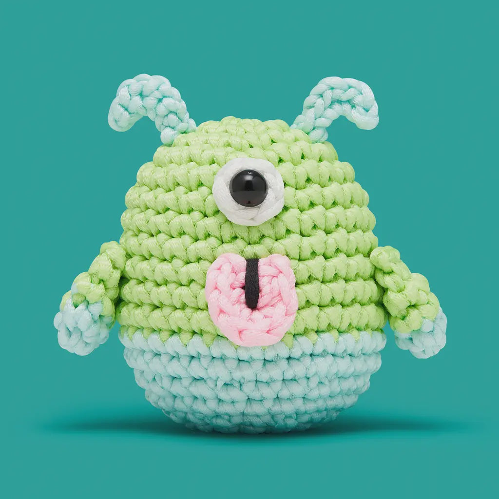 Zorp the Martian Beginner Crochet Kit (Woobles)