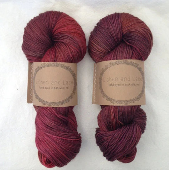 Lichen and Lace 80/20 Sock – Spun