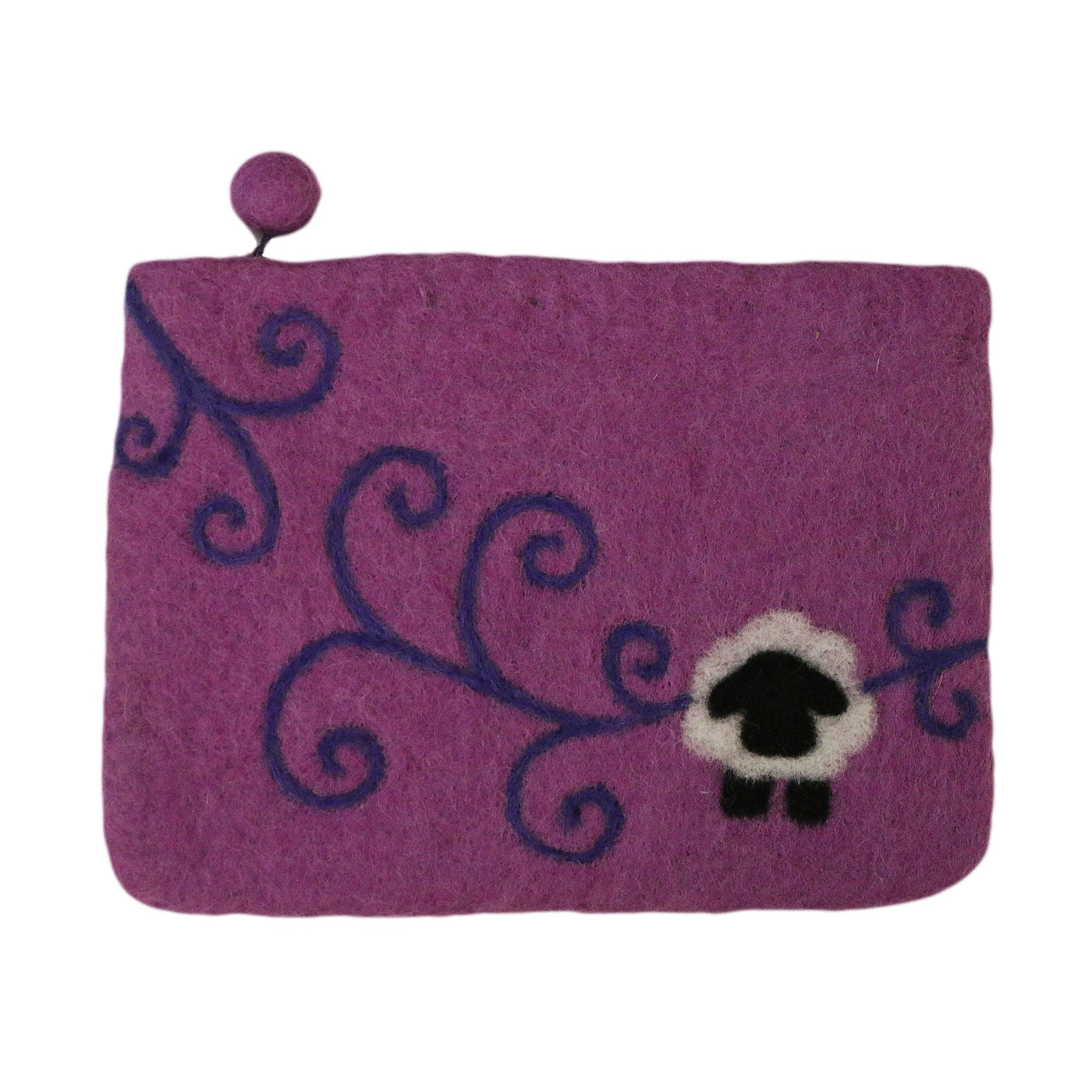 Sheep with Swirls Notions Bag