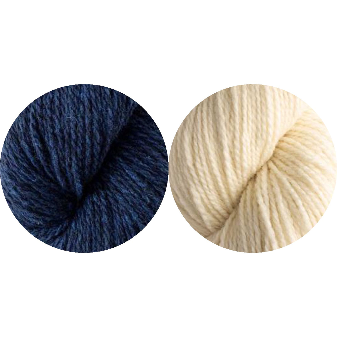 Winterberry Stocking Kit (Midnight Blue and White)