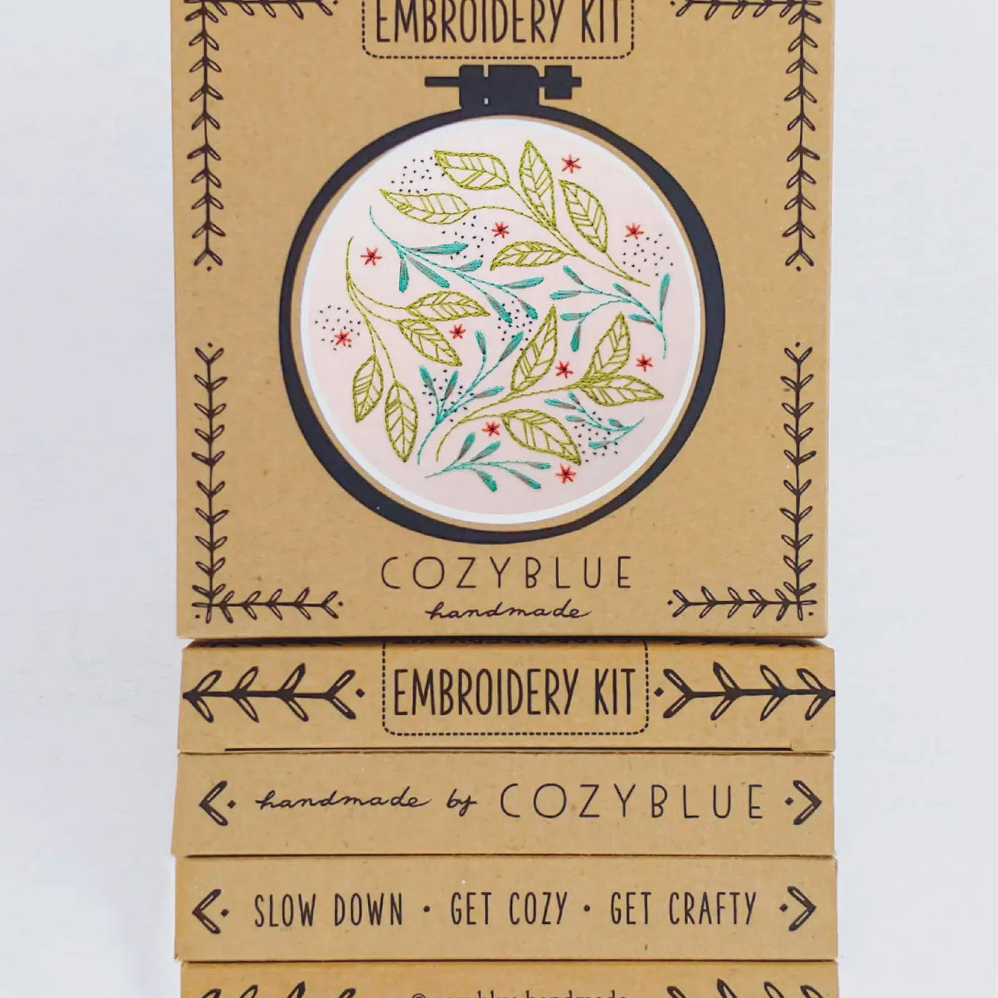Leaf Dance Embroidery Kit