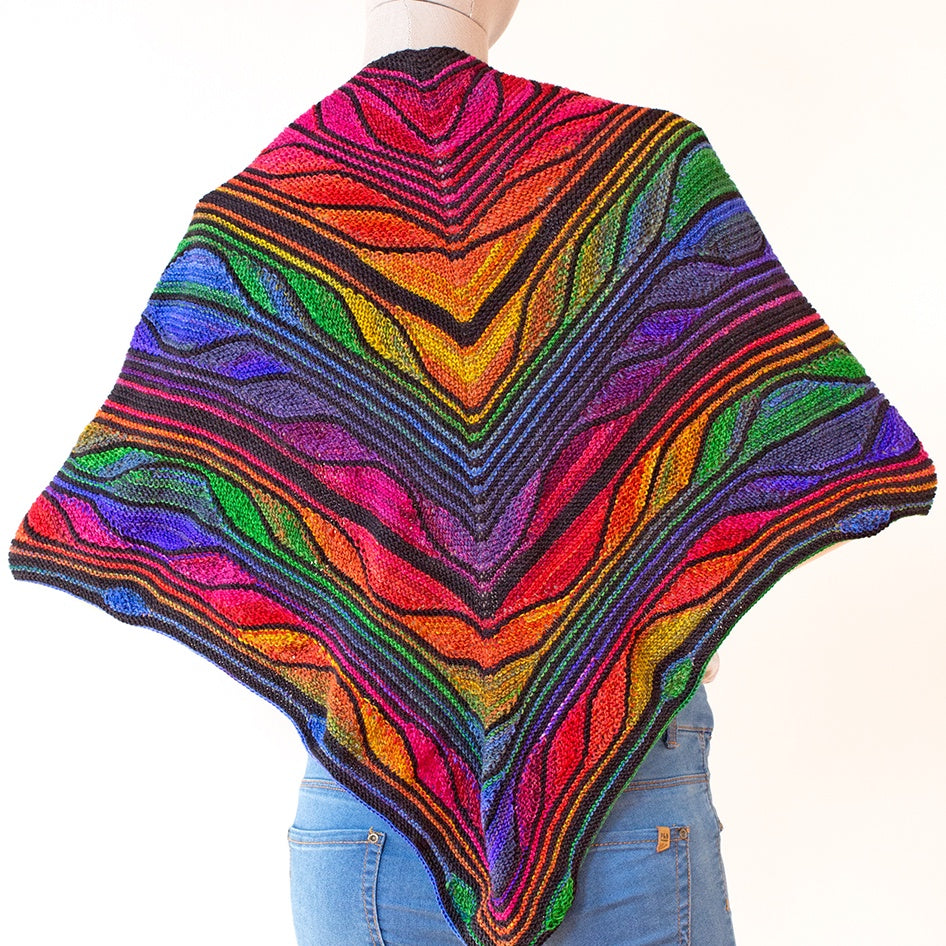 Butterfly Shawl Kit (3004 and Thuja)