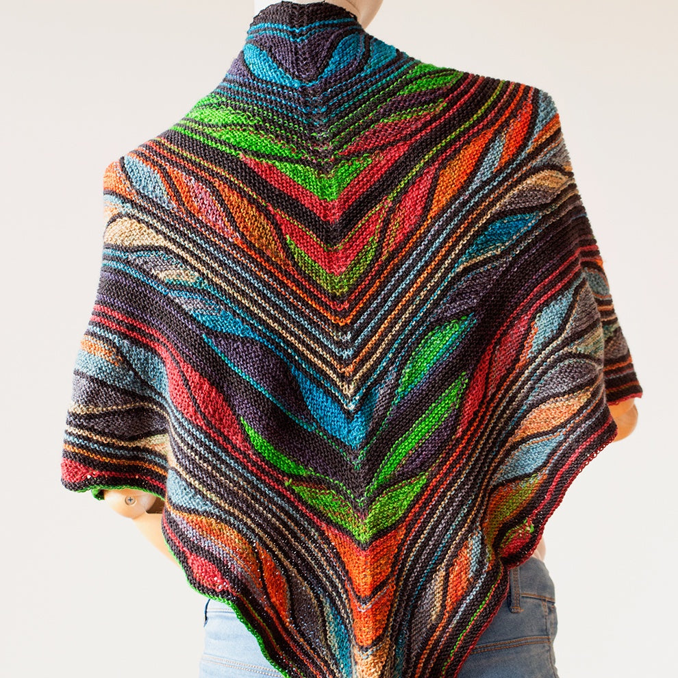 Butterfly Shawl Kit (3009 and Thuja)