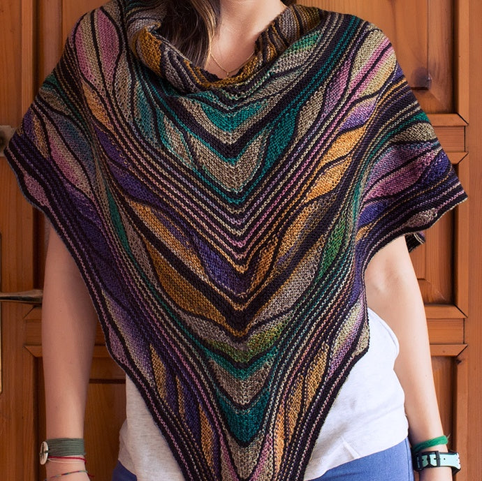 butterfly papillon shawl