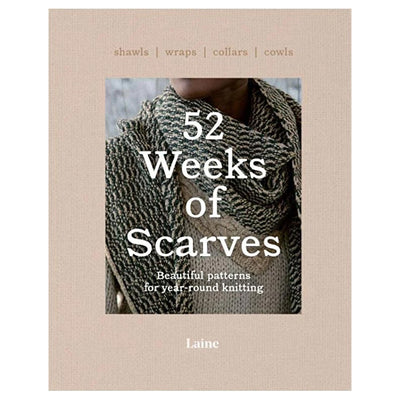 52 Weeks of Scarves (paperback)